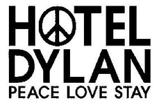 HOTEL DYLAN PEACE LOVE STAY logo