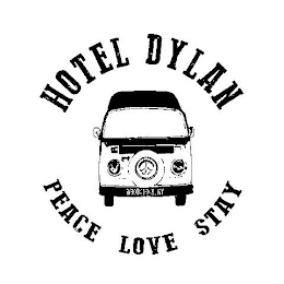 HOTEL DYLAN PEACE LOVE STAY logo