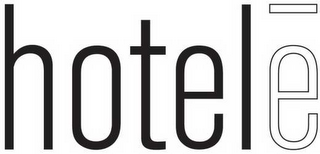 HOTEL E logo