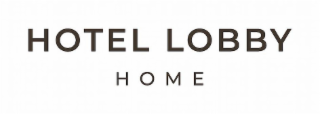 HOTEL LOBBY H O M E logo