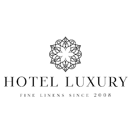 HOTEL LUXURY FINE LINENS SINCE 2008 logo