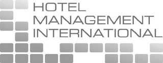 HOTEL MANAGEMENT INTERNATIONAL logo