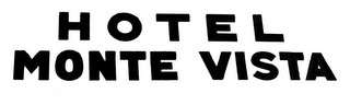 HOTEL MONTE VISTA logo