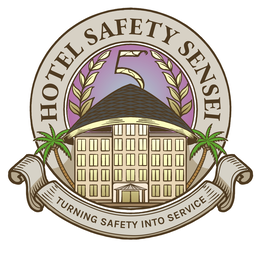 HOTEL SAFETY SENSEI 5 TURNING SAFETY INTO SERVICE logo