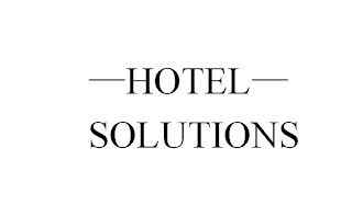 HOTEL SOLUTIONS logo