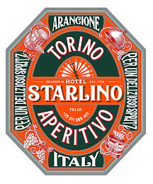 HOTEL STARLINO SELEZIONE DI DAL 1906 1 2 3 4 5 6 7 8 9 10 11 ITALIA ORANGE ARANCIONE ITALY PER UN DELIZIOSO SPRITZ logo