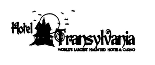 HOTEL TRANSYLVANIA WORLD'S LARGEST HAUNTED HOTEL & CASINO logo