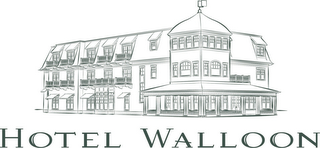 HOTEL WALLOON logo