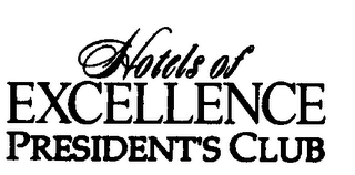HOTELS OF EXCELLENCE PRESIDENT'S CLUB logo