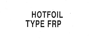 HOTFOIL TYPE FRP logo