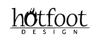 HOTFOOT DESIGN logo