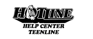 HOTLINE HELP CENTER TEENLINE logo