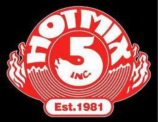 HOTMIX 5 EST. 1981 logo