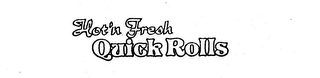 HOT'N FRESH QUICK ROLLS logo