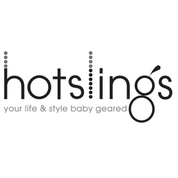 HOTSLINGS YOUR LIFE & STYLE BABY GEARED logo