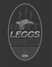 HOTT LEGGS PEPPERSAUCE ORIGINAL HOT logo