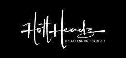 HOTTHEADZ IT'S GETTING HOTT IN HERE! logo