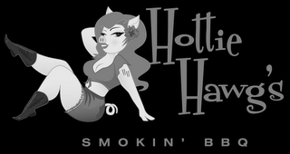 HOTTIE HAWG'S SMOKIN' BBQ logo
