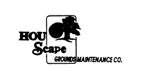 HOU SCAPE GROUNDS MAINTENANCE CO. logo