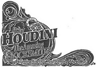 HOUDINI THE AMAZING LOCKSMITH GETTING YOU IN... AND KEEPING THEM OUT logo