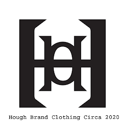 HOUGH HOUGH BRAND CLOTHING CIRCA 2020 logo