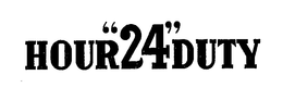 HOUR"24"DUTY logo