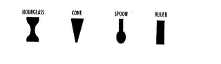HOURGLASS CONE SPOON RULER logo