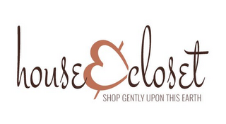 HOUSE & CLOSET SHOP GENTLY UPON THIS EARTH logo