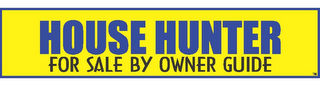 HOUSE HUNTER FOR SALE BY OWNER GUIDE logo