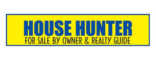 HOUSE HUNTER FOR SALE BY OWNER & REALTY GUIDE logo