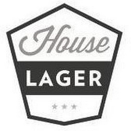 HOUSE LAGER logo