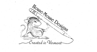 HOUSE-MOUSE DESIGNS CREATED IN VERMONT logo