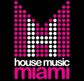 HOUSE MUSIC MIAMI HM logo