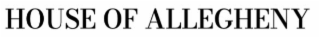 HOUSE OF ALLEGHENY logo