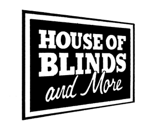 HOUSE OF BLINDS AND MORE logo