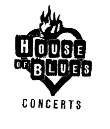HOUSE OF BLUES CONCERTS logo