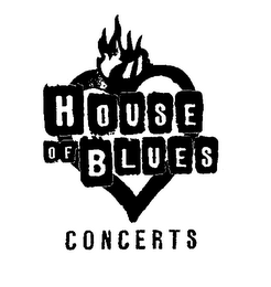 HOUSE OF BLUES CONCERTS logo