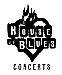 HOUSE OF BLUES CONCERTS logo