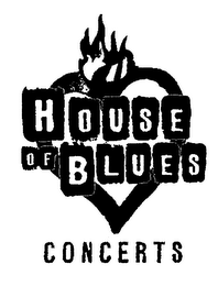 HOUSE OF BLUES CONCERTS logo