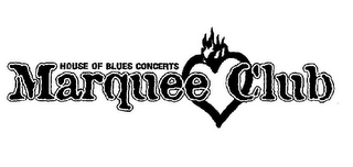 HOUSE OF BLUES CONCERTS MARQUEE CLUB logo