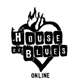 HOUSE OF BLUES ONLINE logo