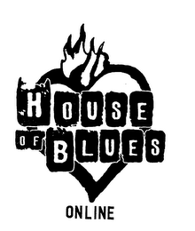 HOUSE OF BLUES ONLINE logo