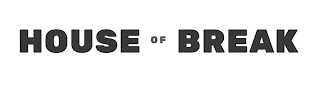 HOUSE OF BREAK logo