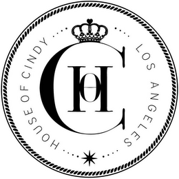 HOUSE OF CINDY H O C LOS ANGELES logo