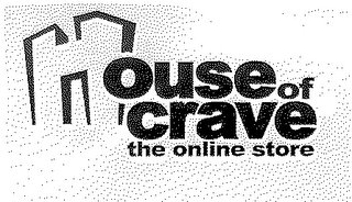 HOUSE OF CRAVE THE ONLINE STORE logo