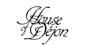 HOUSE OF DEJON logo