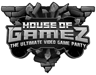 HOUSE OF GAMEZ THE ULTIMATE VIDEO GAME PARTY logo