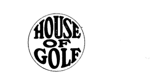 HOUSE OF GOLF logo