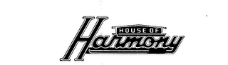 HOUSE OF HARMONY logo