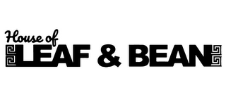 HOUSE OF LEAF & BEAN logo